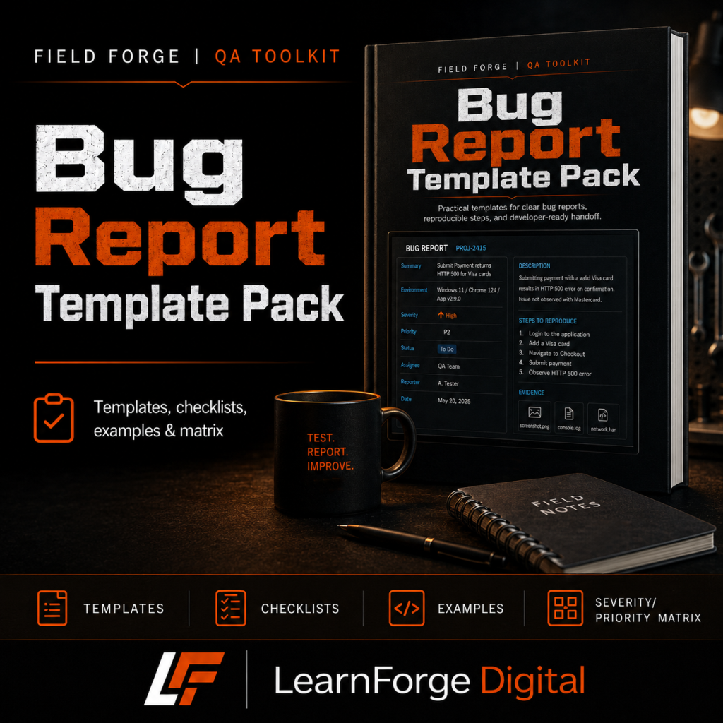Bug Report Template Pack